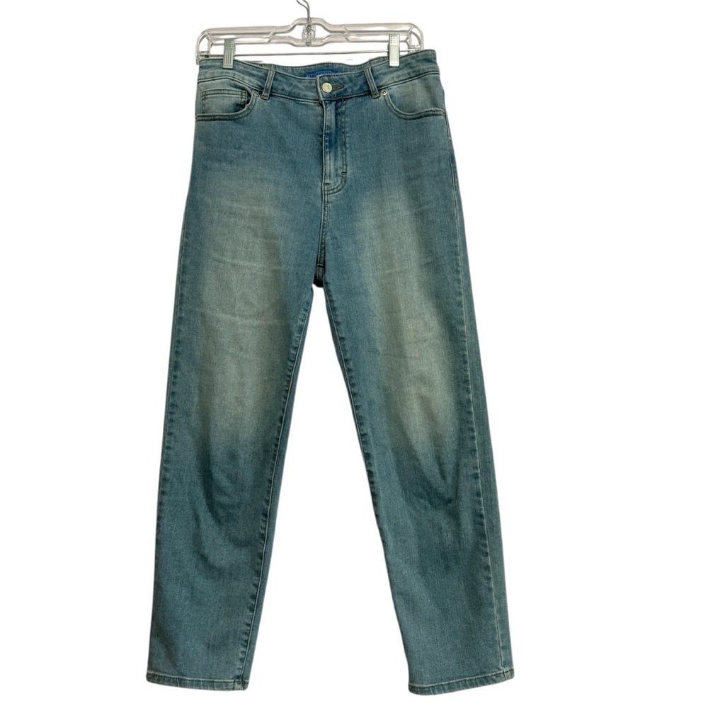 J. McLaughlin Light Wash Straight Leg Denim Jeans Women’s Size 6
